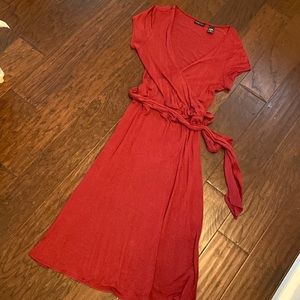 New York & Company red dress